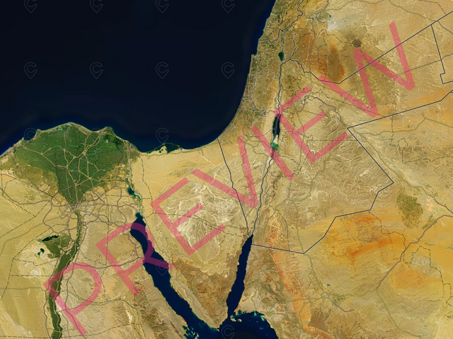 Printed large poster – 48"x36" - satellite - x36x48 - landscape - 20250826