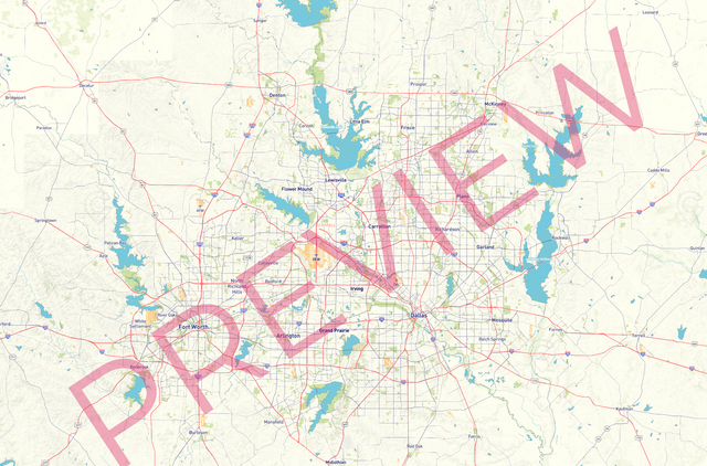 Printed large poster – 72"x48" Top laminated with DRY ERASE Overlaminate - roadtrip - x48x72 - landscape - 20250313