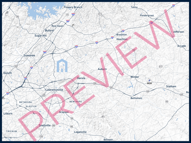 Printed large poster – 48"x36" Top laminated with DRY ERASE Overlaminate - diy - x36x48 - landscape - 20250213