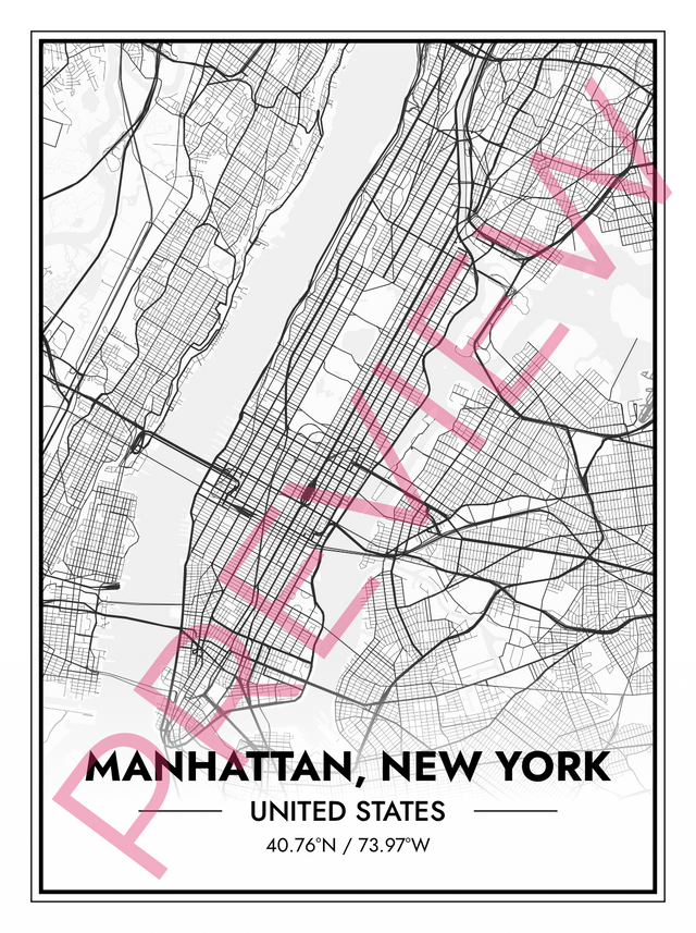 Printed poster – 24"x18" - modern - x18x24 - portrait - 20250131