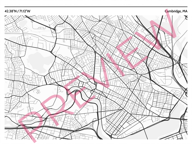 Printed poster – 24"x18" - abstract - x18x24 - landscape - 20251107