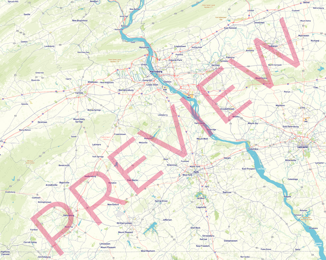 Printed poster – 16"x20" - roadtrip - x16x20 - landscape - 20250709