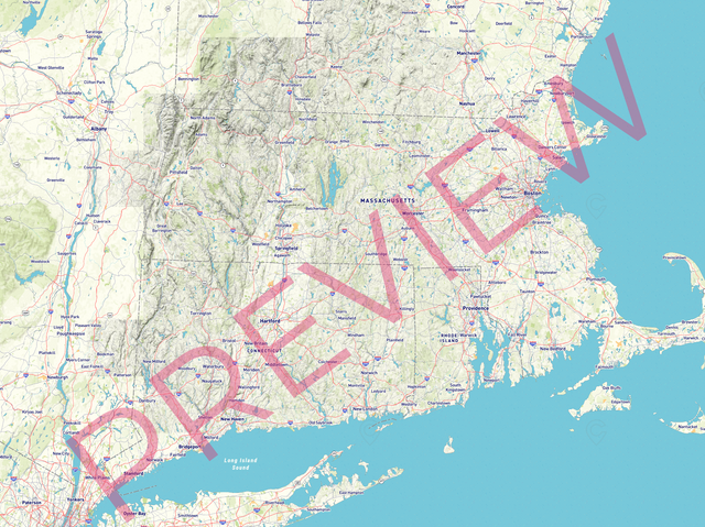 Printed large poster – 48"x36" Top laminated with DRY ERASE Overlaminate - roadtrip - x36x48 - landscape - 20250214