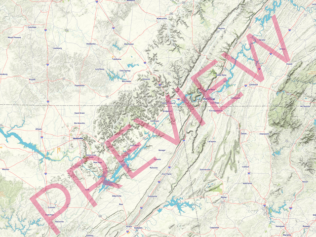 Printed large poster – 48"x36" Top laminated with DRY ERASE Overlaminate - roadtrip - x36x48 - landscape - 20251203