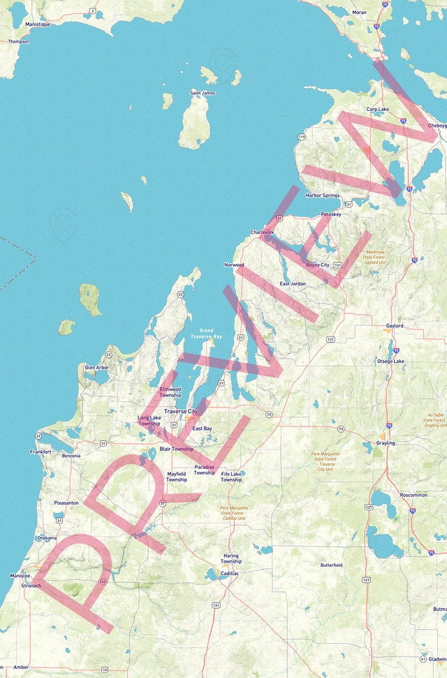 Printed large poster – 72"x48" Top Laminated - roadtrip - x48x72 - portrait - 20251113