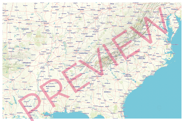 Printed poster – 36"x24" - roadtrip - x24x36 - landscape - 20260828