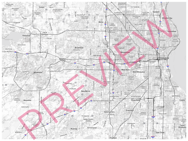 Printed large poster – 48"x36" Top Laminated - diy - x36x48 - landscape - 20250213