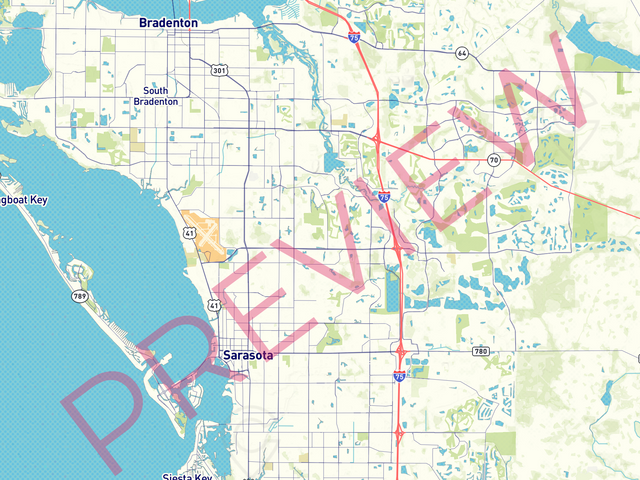 Printed large poster – 48"x36" Top laminated with DRY ERASE Overlaminate - roadtrip - x36x48 - landscape - 20260306