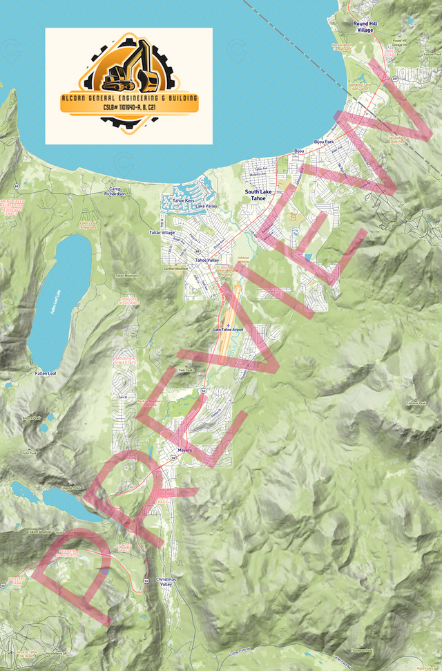 Printed large poster – 72"x48" Top laminated with DRY ERASE Overlaminate - roadtrip - x48x72 - portrait - 20250325