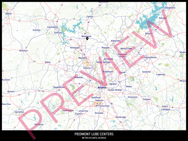 Printed large poster – 48"x36" Top Laminated - roadtrip - x36x48 - landscape - 20250124