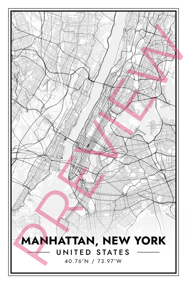 Printed poster – 36"x24" - modern - x24x36 - portrait - 20260414