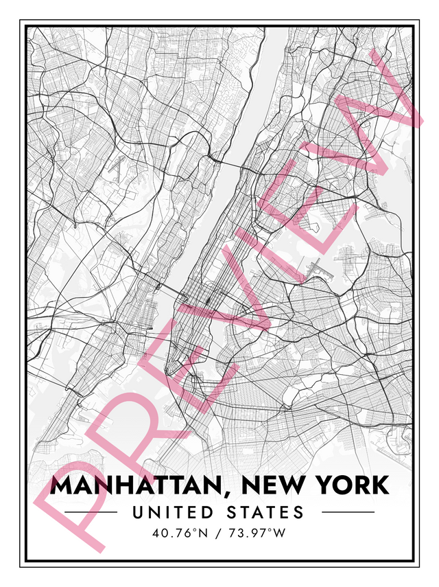 Printed poster – 24"x18" - modern - x18x24 - portrait - 20260203