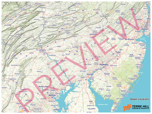 Printed large poster – 48"x36" Top laminated with DRY ERASE Overlaminate - roadtrip - x36x48 - landscape - 20250313
