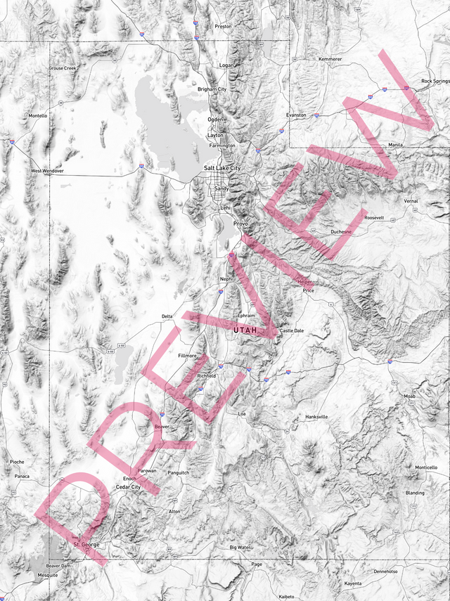 Printed large poster – 48"x36" Top laminated with DRY ERASE Overlaminate - diy - x36x48 - portrait - 20250326