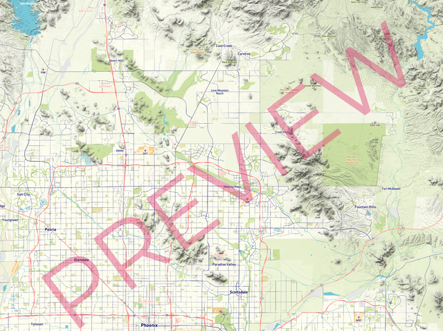 Printed large poster – 48"x36" - roadtrip - x36x48 - landscape - 20250313