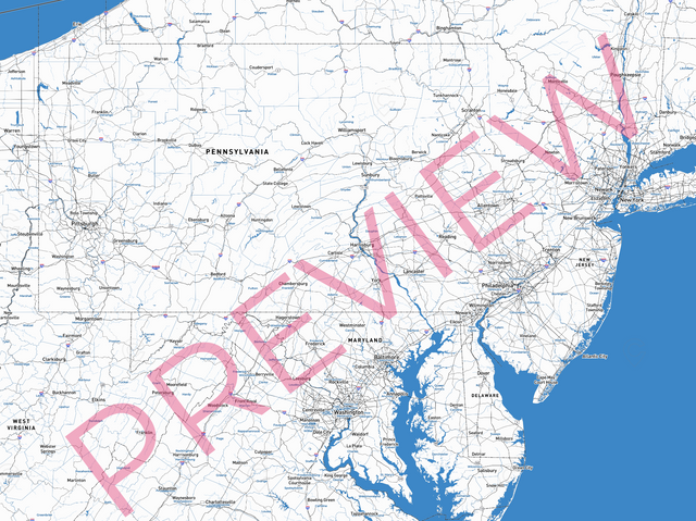 Printed large poster – 48"x36" Top laminated with DRY ERASE Overlaminate - diy - x36x48 - landscape - 20260127