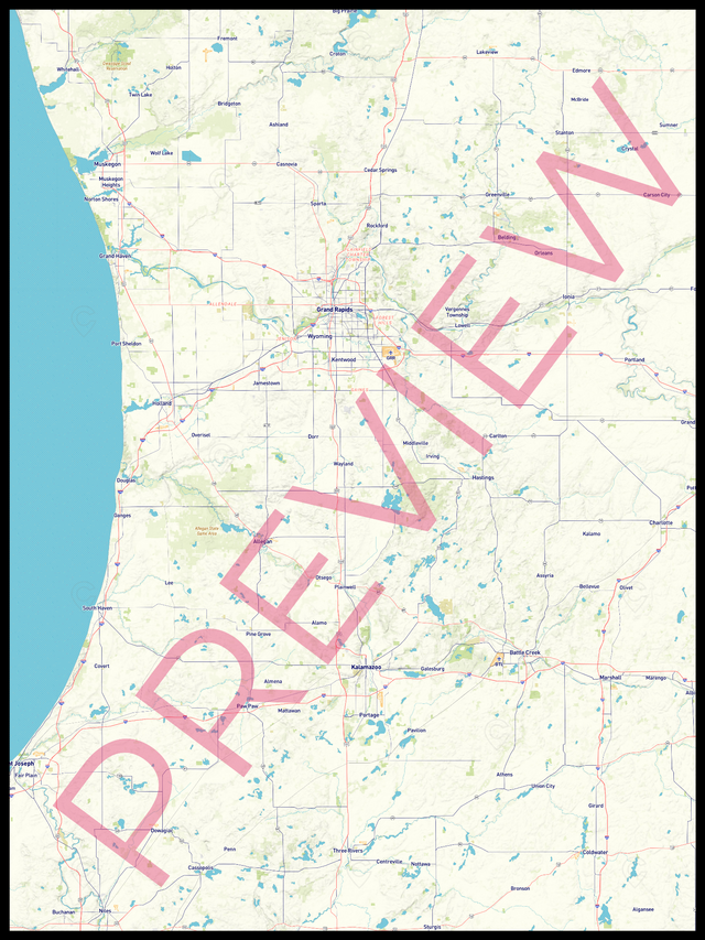 Printed large poster – 48"x36" Top laminated with DRY ERASE Overlaminate - roadtrip - x36x48 - portrait - 20260504