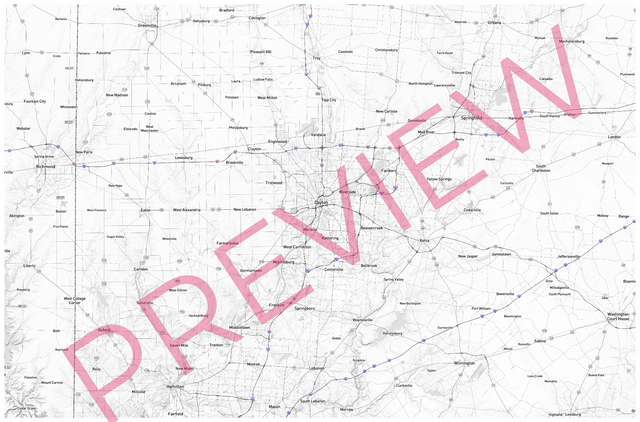 Printed large poster – 72"x48" Top laminated with DRY ERASE Overlaminate - diy - x48x72 - landscape - 20241217