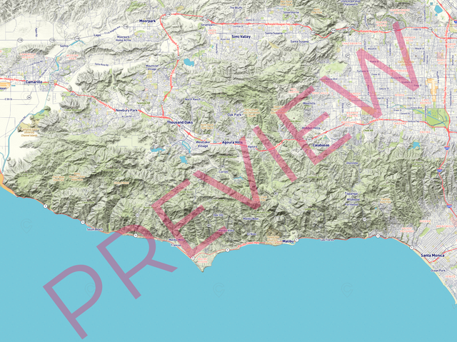 Printed large poster – 48"x36" - roadtrip - x36x48 - landscape - 20250423