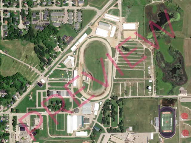 Printed large poster – 48"x36" - satellite - x36x48 - landscape - 20250224