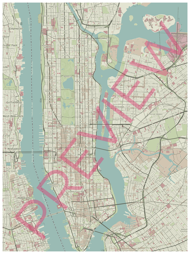 Printed large poster – 48"x36" - classic - x36x48 - portrait - 20241219