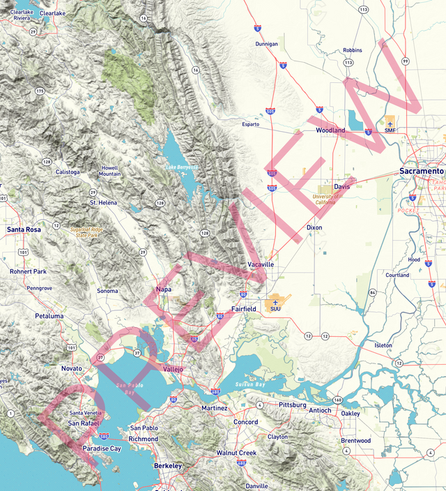 Orafol Peel & Stick Vinyl with DRY ERASE LAMINATION - roadtrip - mural - 60x66inches - 20250206