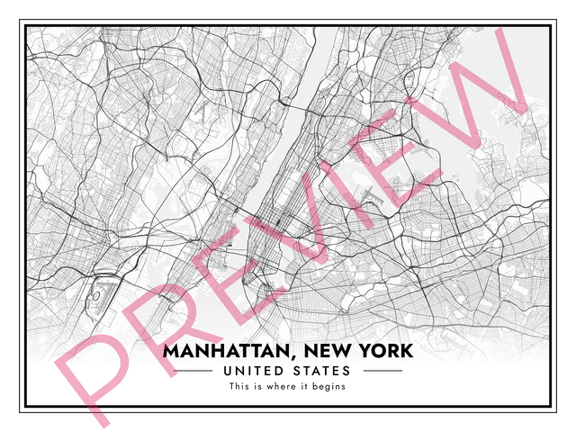 Printed poster – 24"x18" - modern - x18x24 - landscape - 20241216