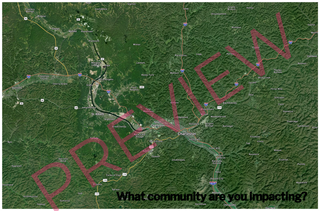 Printed large poster – 72"x48" - satellite - x48x72 - landscape - 20250207