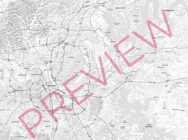 Printed large poster – 48"x36" Top laminated with DRY ERASE Overlaminate - diy - x36x48 - landscape - 20250116