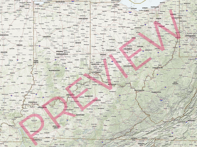 Printed large poster – 48"x36" Top laminated with DRY ERASE Overlaminate - natgeo - x36x48 - landscape - 20250328