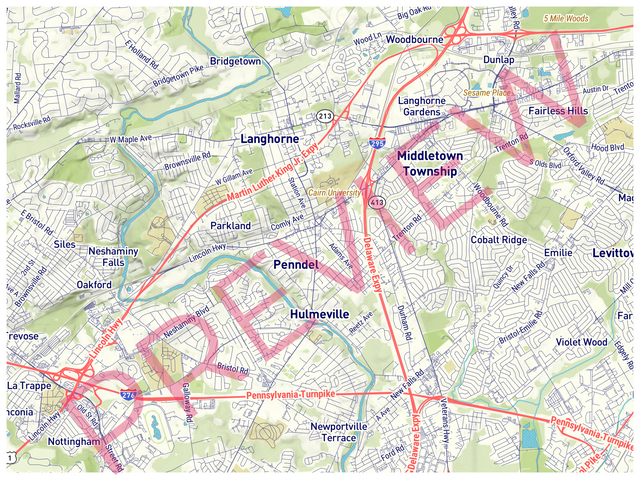 Printed large poster – 48"x36" - roadtrip - x36x48 - landscape - 20250206