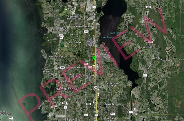 Printed large poster – 72"x48" - satellite - x48x72 - landscape - 20241231