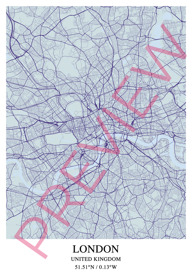 Printed poster – 70cm x 100cm - customstyle - x70x100 - portrait - 20260112