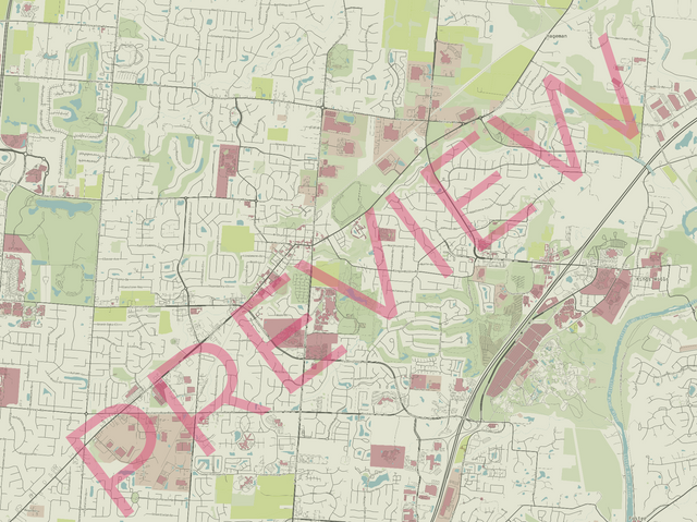 Printed large poster – 48"x36" - classic - x36x48 - landscape - 20250812