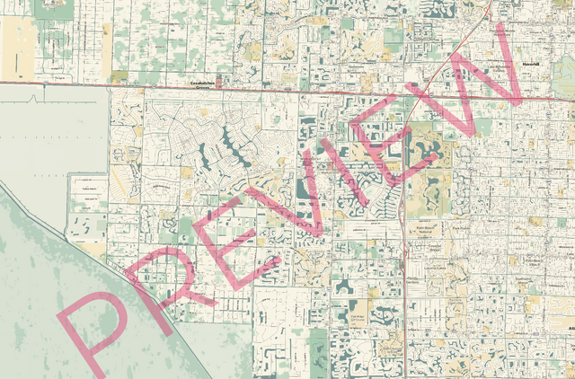 Printed large poster – 72"x48" - retro - x48x72 - landscape - 20250320