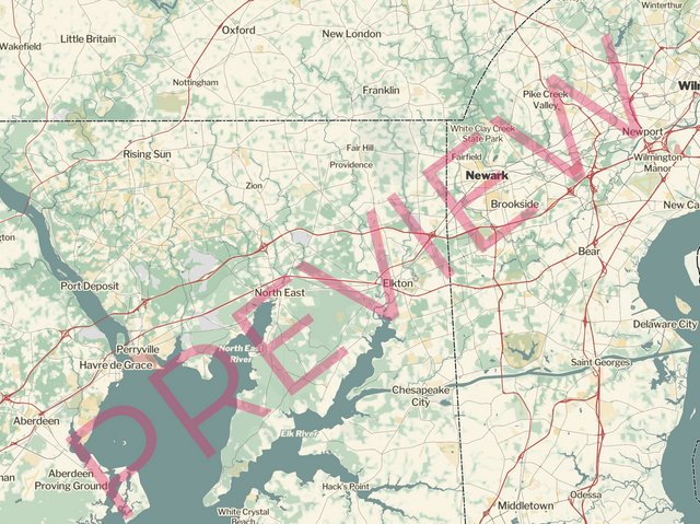 Printed large poster – 48"x36" - retro - x36x48 - landscape - 20250206