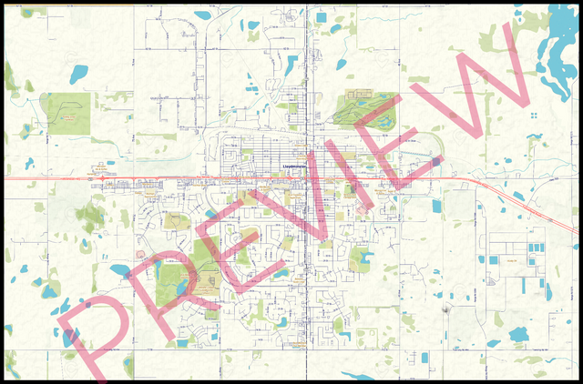 Printed large poster – 72"x48" Top laminated with DRY ERASE Overlaminate - roadtrip - x48x72 - landscape - 20260706