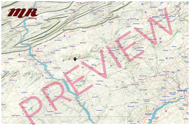 Printed large poster – 72"x48" - roadtrip - x48x72 - landscape - 20250310