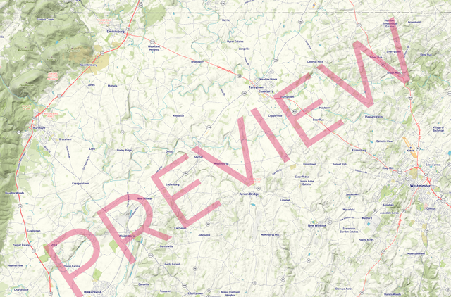 Printed large poster – 72"x48" Top Laminated - roadtrip - x48x72 - landscape - 20241222