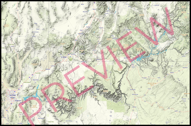 Printed large poster – 72"x48" - roadtrip - x48x72 - landscape - 20241209
