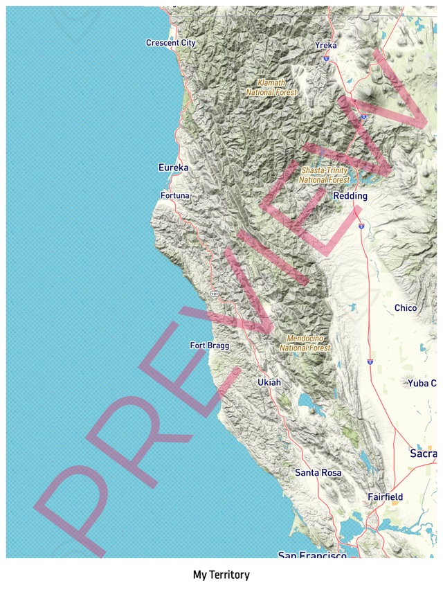 Printed large poster – 48"x36" Top laminated with DRY ERASE Overlaminate - roadtrip - x36x48 - portrait - 20260730
