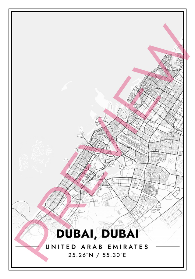 Printed poster – 70cm x 100cm - modern - x70x100 - portrait - 20250512