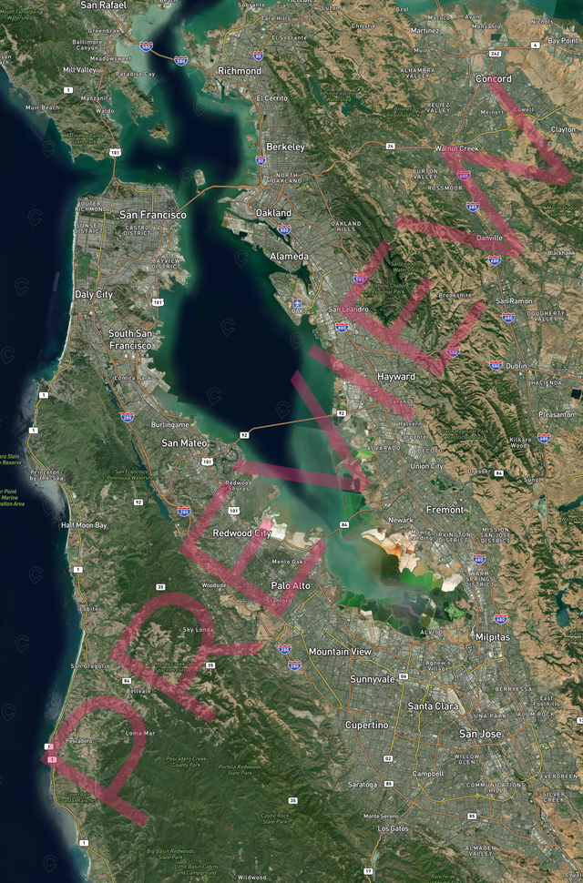 Printed large poster – 72"x48" - satellite - x48x72 - portrait - 20241206