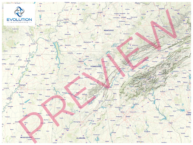 Printed large poster – 48"x36" Top Laminated - roadtrip - x36x48 - landscape - 20260404
