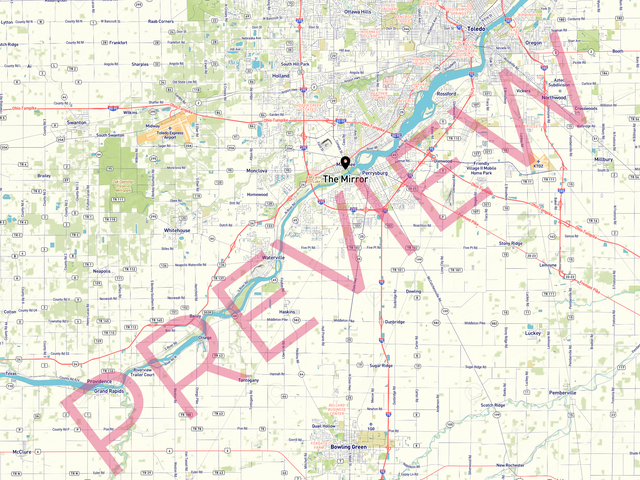 Printed large poster – 48"x36" - roadtrip - x36x48 - landscape - 20250507