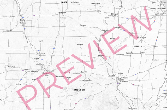 Printed large poster – 72"x48" Top laminated with DRY ERASE Overlaminate - diy - x48x72 - landscape - 20250221