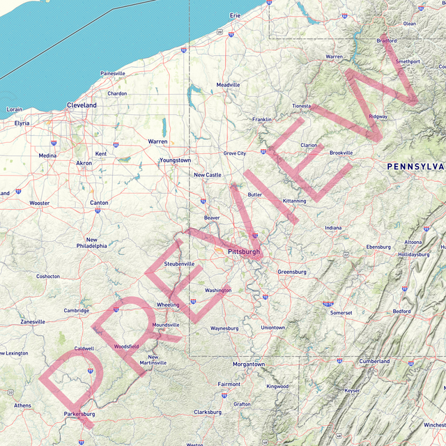 Digital file Mural - roadtrip - digital - 60x60inches - 20260416