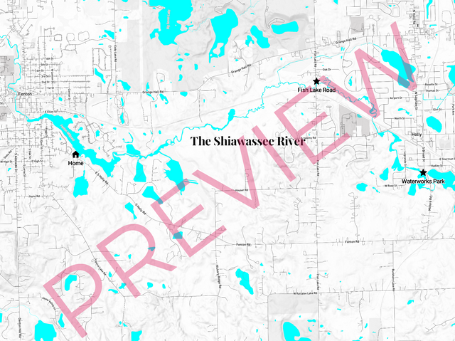 Printed large poster – 48"x36" - diy - x36x48 - landscape - 20250929