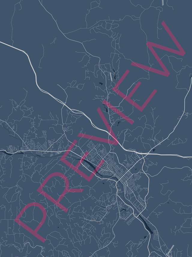 Printed large poster – 48"x36" Top laminated with DRY ERASE Overlaminate - asphalt - x36x48 - portrait - 20250522