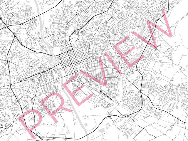 Printed large poster – 48"x36" - minimalist - x36x48 - landscape - 20250325